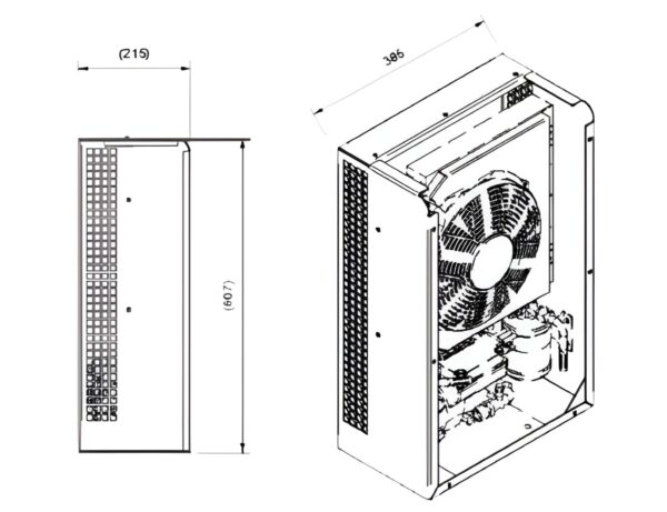 Rencool SP-18 Split Unit DC Air Conditioning System - Image 2