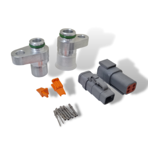 Rencool MD-series compressor pad fittings and electrical connectors