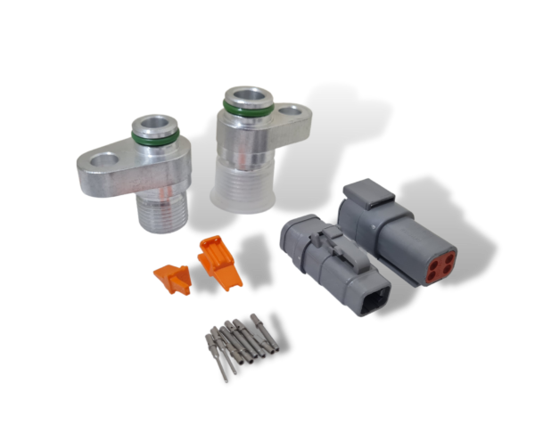 Rencool MD-series compressor pad fittings and electrical connectors